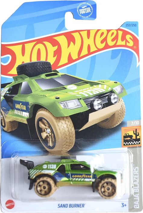 Amazon Hot Wheels Sand Burner Baja Blazers Green Toys Games