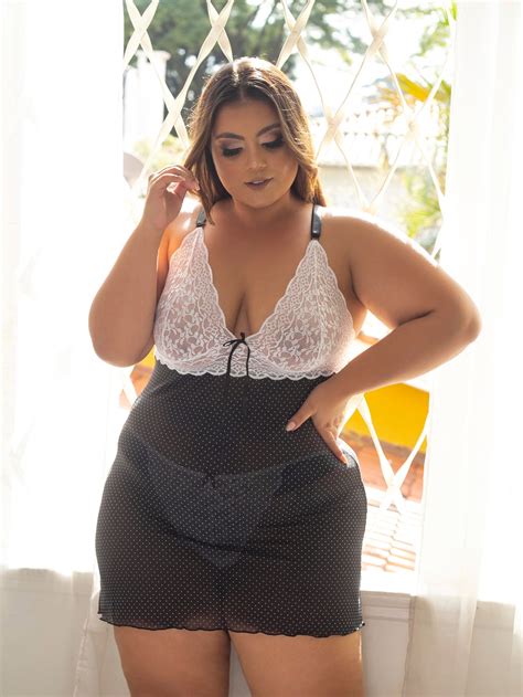 Black Lingerie Bodysuit Romantic Black And White Open Back Etsy