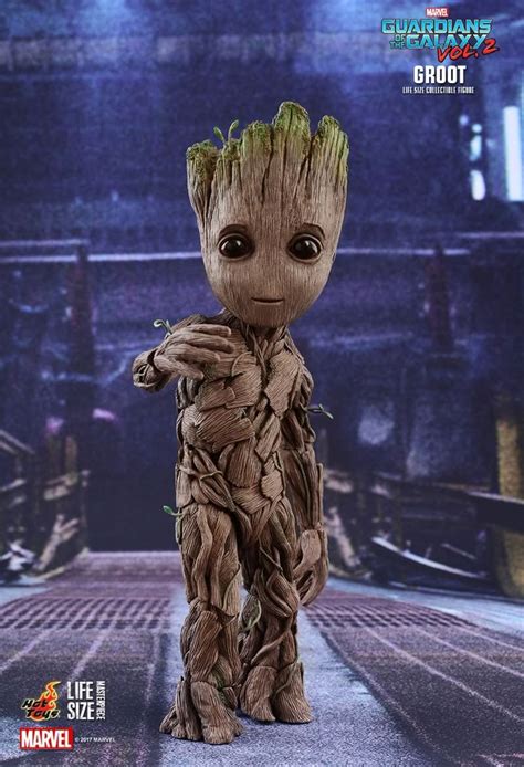 Hot Toys Guardians Of The Galaxy Vol 2 Groot Life Size Collectible