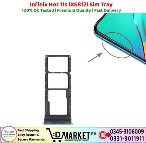 Infinix Hot S X Sim Tray Original Exclusive