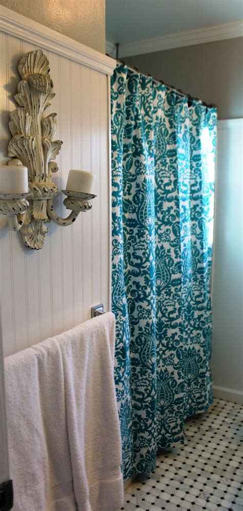 Finally Some True Teal Turquoise Shower Curtain Teal Shower Curtains