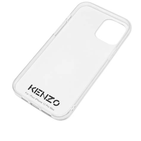 Kenzo Iphone 12 Pro Max Tiger Resin Case Blue End