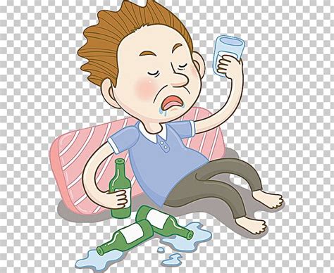 Man Drinking Alcohol Clipart