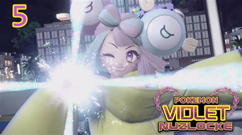 Pokemon Violet Hardcore Nuzlocke Gym Leader Iono Battle Youtube