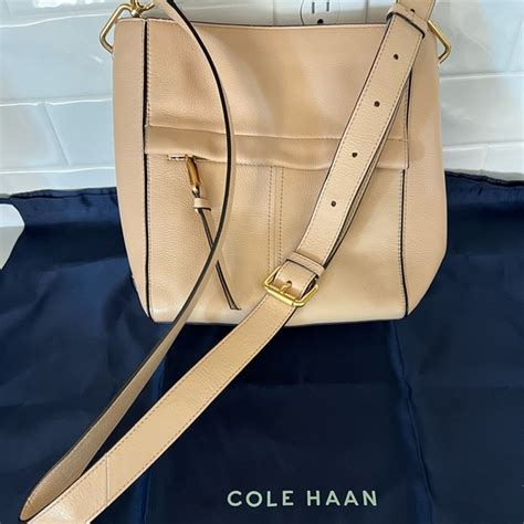 Cole Haan Bags Cole Haan Kathlyn Bucket Crossbody Nude Poshmark