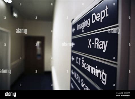 Radiology Department Signage Hi Res Stock Photography And Images Alamy