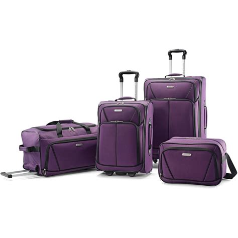 american tourister  piece softside luggage set nepal ubuy