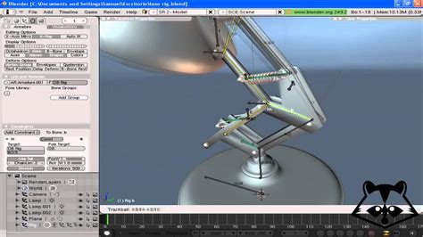 Luxo Blender Rig Test Youtube