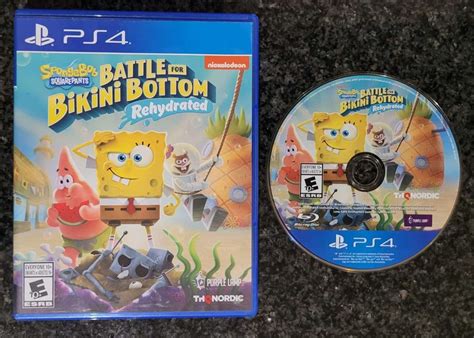 Games SpongeBob SquarePants Battle For Bikini Bottom Rehydrated PS4 For Sale In Johannesburg