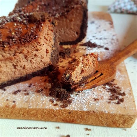 Cheese Cake Au Chocolat Et Petits Suisses Culinaire Amoula