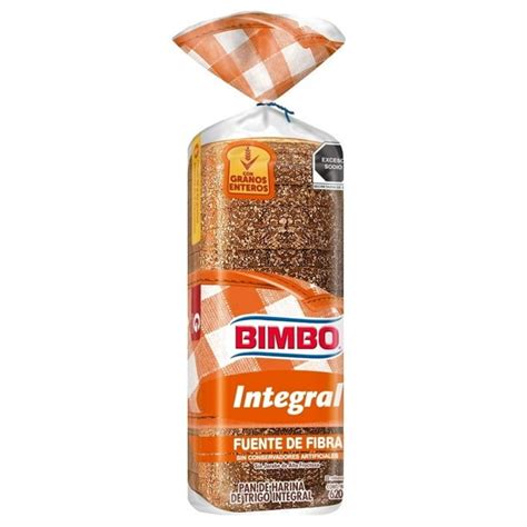 Pan Bimbo Integral 620 G Walmart