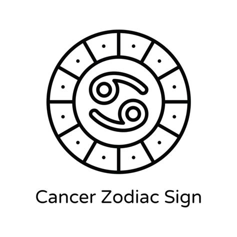 100 000 Zodiac Sign Cancer Vector Images Depositphotos