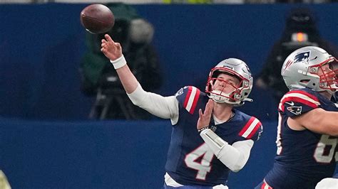 Bailey Zappe Named Patriots Starting Quarterback For Week 13 Report