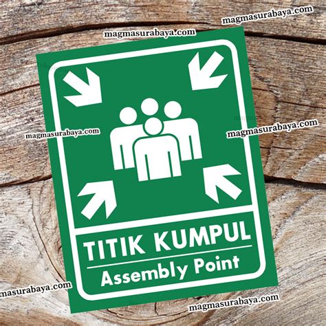 stiker titik kumpul titik center lazada indonesia