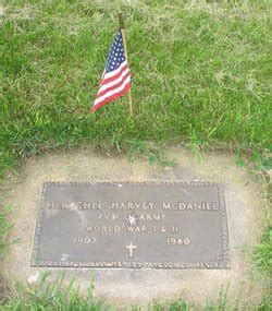 Herschel Harvey McDaniel 1903 1980 Mémorial Find a Grave