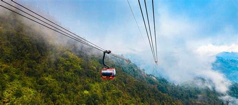 Fansipan Cable Car Sapa Vietnam Northern Vietnam