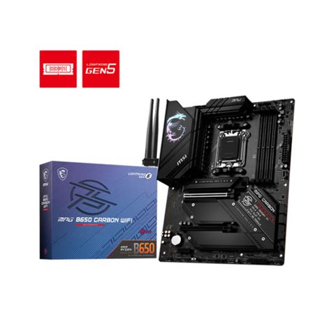 Материнская плата Socket AM5 MSI MPG B650 CARBON WIFI 4DDR5 ATX ...