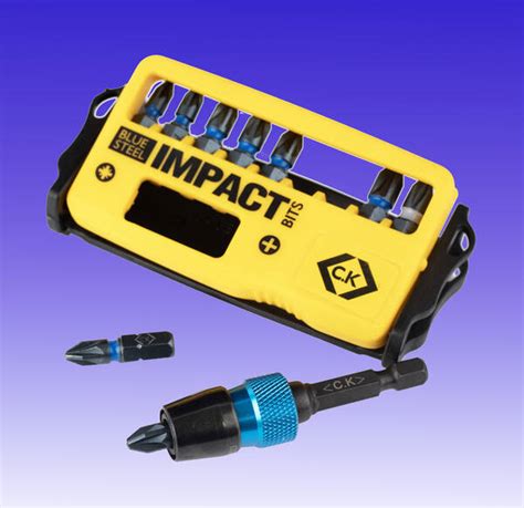 Blue Steel Mixed PZ Bit Set - 10 pcs | CK (T4510)