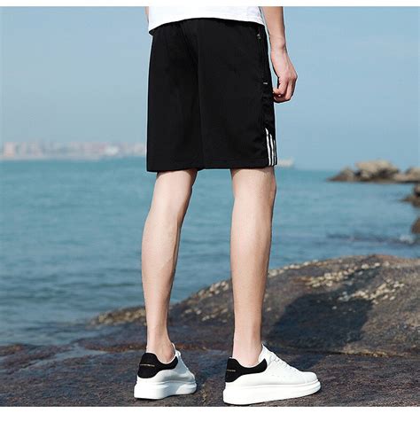 Мужские шорты для фитнеса, повседневные летние шорты больших размеров ...