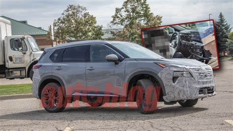 Likely 2025 Nissan Rogue Refresh Spied Inside And Out Autoblog