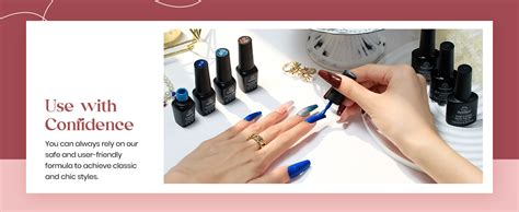Amazon Beetles Gel Polish Kit Nude Gray Pink Blue Burgundy Glitter Gel Polish Set Modern