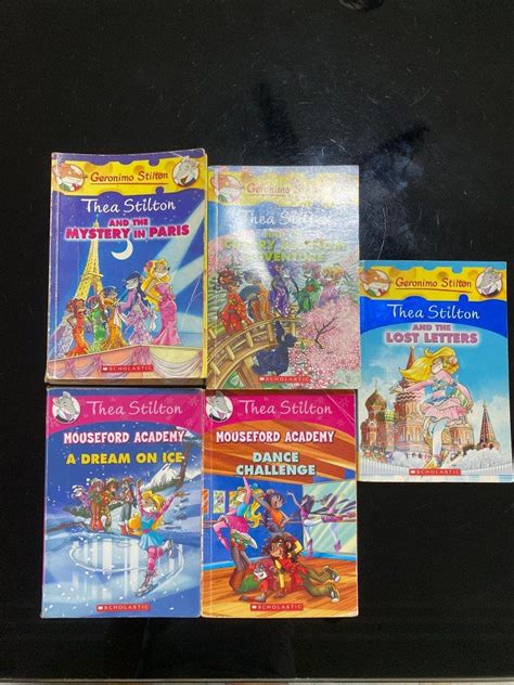 Geronimo Stilton And Thea Stilton Books Hobbies And Toys Books