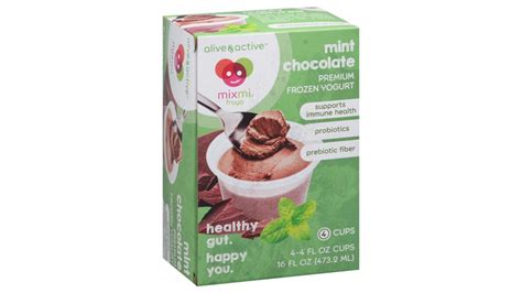 Mixmi Premium Frozen Yogurt Mint Chocolate Oz X Ct Delivery