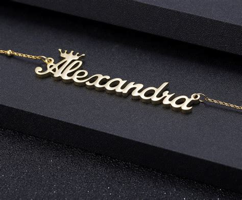 18k | Gold Cursive Name Necklace