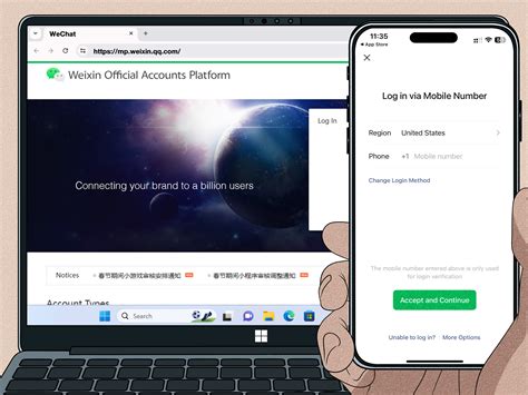 how to register wechat account