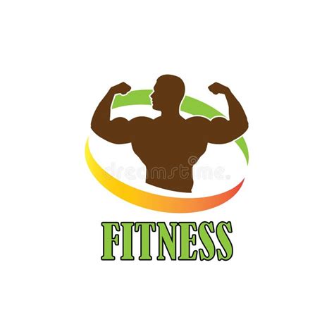 Fitness Icon Logo Vector Stock Illustration Illustration Of Shape