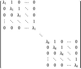 Jordan Canonical Form -- from Wolfram MathWorld