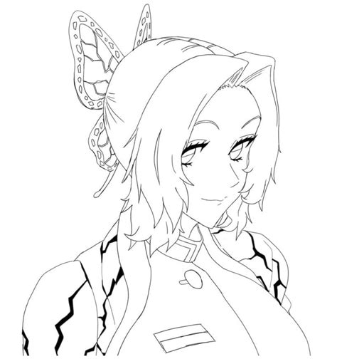 Demon Slayer Coloring Pages Coloringlib