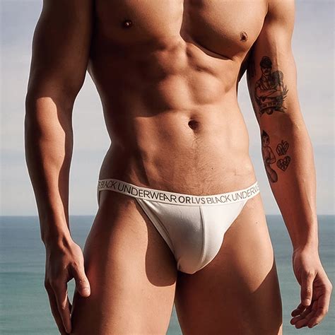Slip de Bikini Sexy pour homme sous vêtement masculin slip Gay gratuit Sous vêtements pour