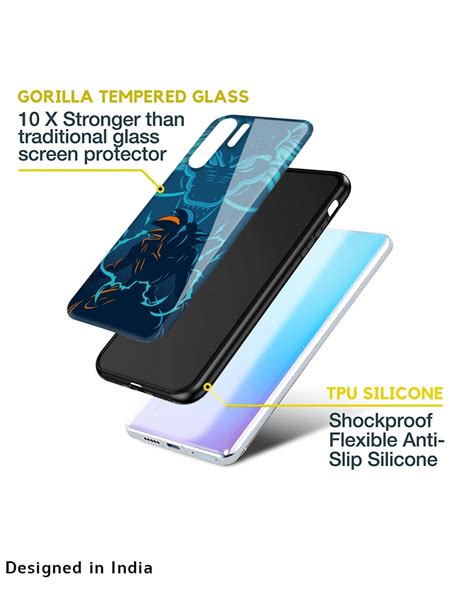 Buy Shenlong Goku Premium Glass Case For Redmi Note Pro Shock Proof