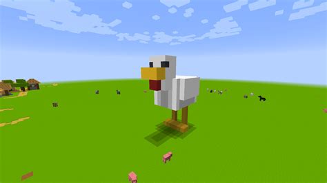 Chicken Statue Minecraft Map