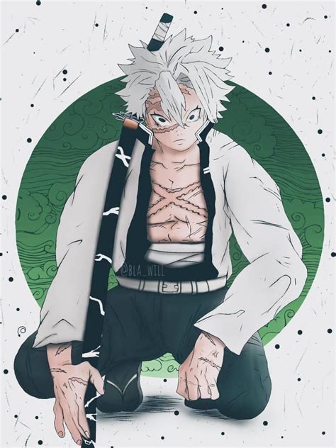 Sanemi Shinazugawa - FanArt by BlaWill on DeviantArt