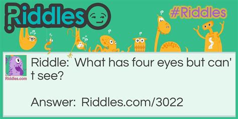 4 Eyes Riddle And Answer Riddles