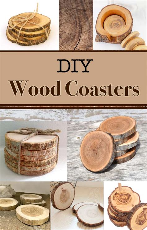 how to make coasters out of wood