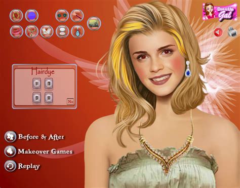 Emma Watson Celebrity Makeover Play Online On Flash Museum 🕹️