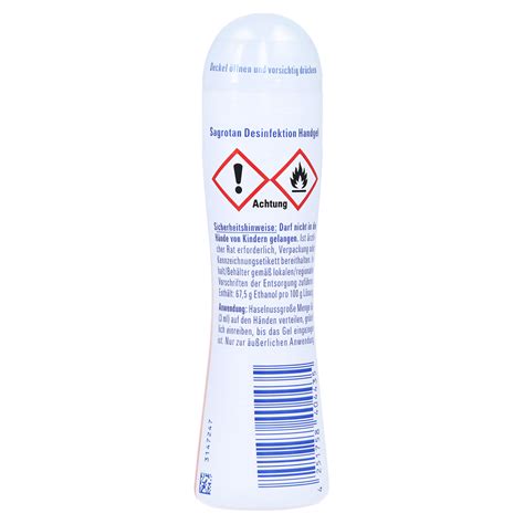 SAGROTAN Desinfektion Handgel 50 Milliliter Medpex