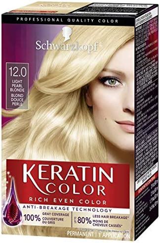 Amazon Schwarzkopf Keratin Color Permanent Hair Dye Cream 9 00 Honey Blonde 1