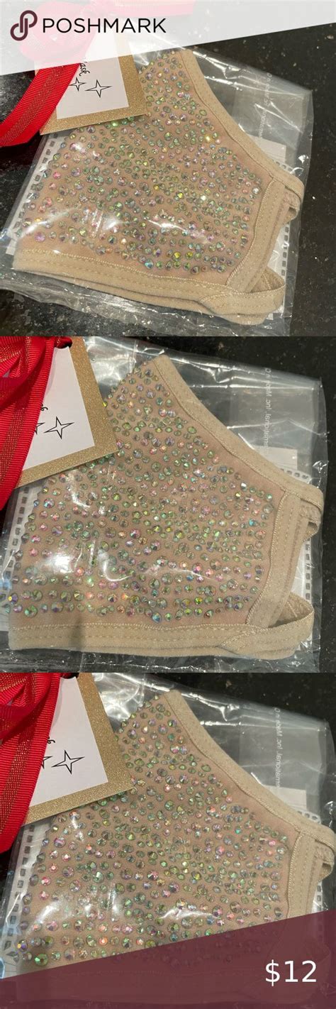 Bling Face Mask Nude Bling Face Mask Nude
