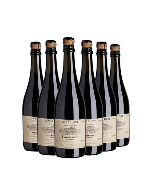 Lambrusco Amabile Emilia IGT Box da 6 bottiglie