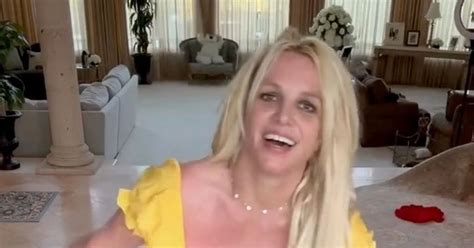 Britney Spears Fans Hit Back After She Sparks Concern With Snakeskin Thong Bikini Video