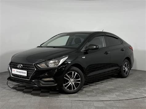 Купить б/у Hyundai Solaris II 1.4 AT (100 л.с.) бензин автомат в Москве ...