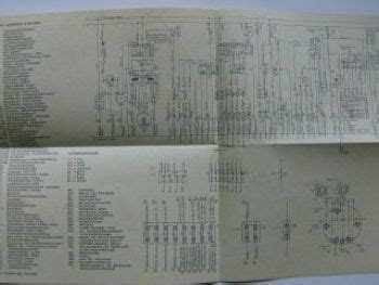 Trabant 601 Schaltplan S de luxe +Standard Sonderwunsch Auto Höpel