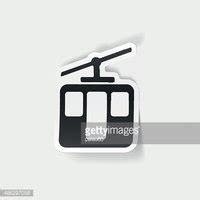 Realistic Design Element: Funicular Stock Clipart | Royalty-Free ...