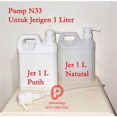 Jual Limited Refill Jerigen Liter Pump Aesthetic Laundry Sirup Sabun