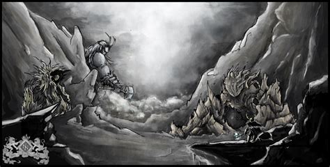 battle  ginnungagap   narcotic nightmares  deviantart