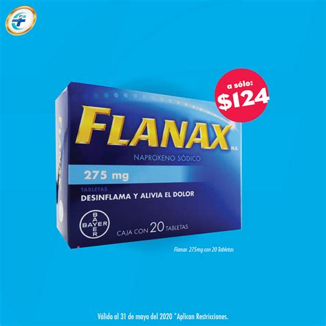 Flanax Desinflama Y Alivia El Farmacias Farmapronto